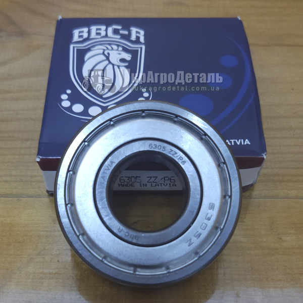 Подшипник 80305 (6305 ZZ) "BBC-R" (Латвия) 80305 (6305 ZZ/Р6) фото Подшипник 80305 (6305 ZZ) "BBC-R" (Латвия) 80305 (6305 ZZ/Р6) фото