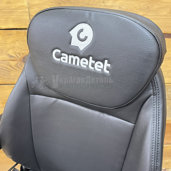 Сидіння тракторне пневматичне (МТЗ, JOHN DEERE, CASE, NEW HOLLAND, CLAAS) Кожзам "Cametet" Канада Grand-2A фото