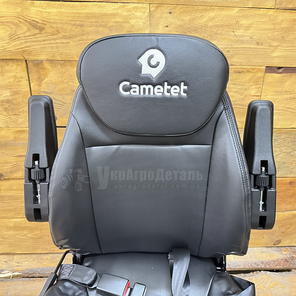 Сидіння тракторне пневматичне (МТЗ, JOHN DEERE, CASE, NEW HOLLAND, CLAAS) Кожзам "Cametet" Канада Grand-2A фото